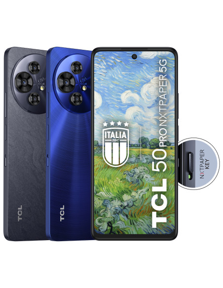 TCL 50 Pro NXTPAPER 5G 17,3 cm (6.8") Doppia SIM Android 14 USB tipo-C 8 GB 512 GB 5010 mAh Blu