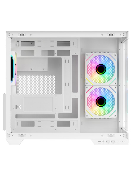 itek DARK CAVE DS Tower Bianco