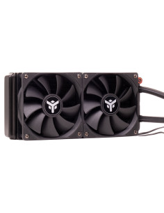 itek ICECORE 240 Processore Kit di raffreddamento a liquido 12 cm Nero 1 pz 2