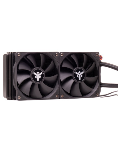 itek ICECORE 240 Processore Kit di raffreddamento a liquido 12 cm Nero 1 pz