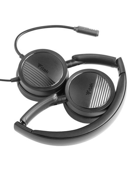 itek H360 Auricolare Cablato A Padiglione Ufficio Nero