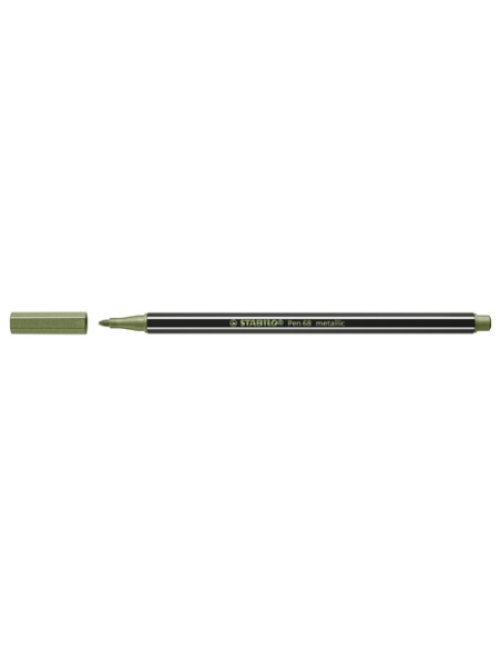 STABILO Pen 68 metallic marcatore Medio Verde chiaro 1 pz