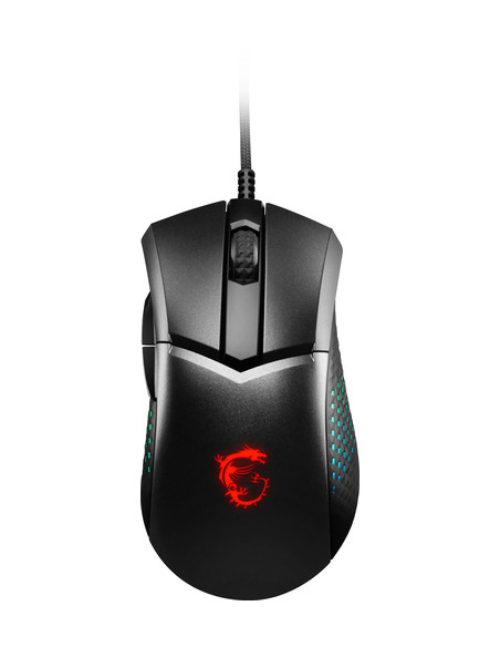 MSI CLUTCH GM51 LIGHTWEIGHT mouse Gaming Mano destra USB tipo A Ottico 26000 DPI