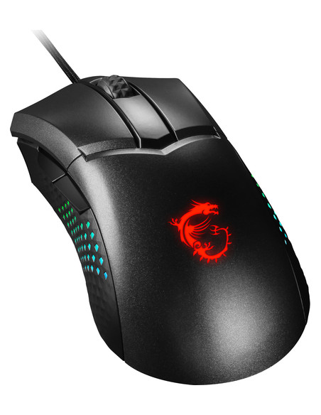 MSI CLUTCH GM51 LIGHTWEIGHT mouse Gaming Mano destra USB tipo A Ottico 26000 DPI