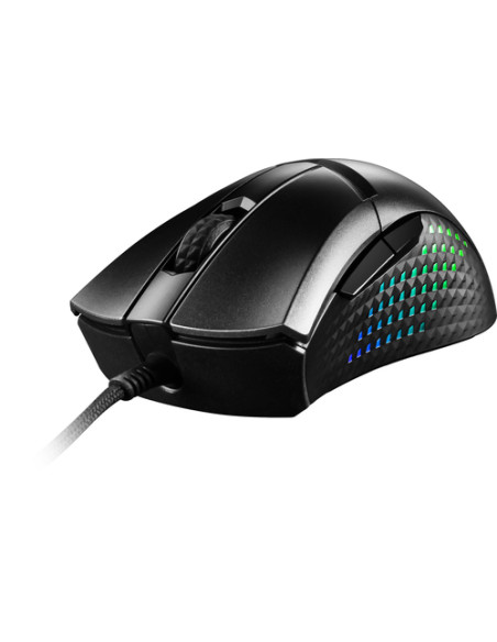 MSI CLUTCH GM51 LIGHTWEIGHT mouse Gaming Mano destra USB tipo A Ottico 26000 DPI