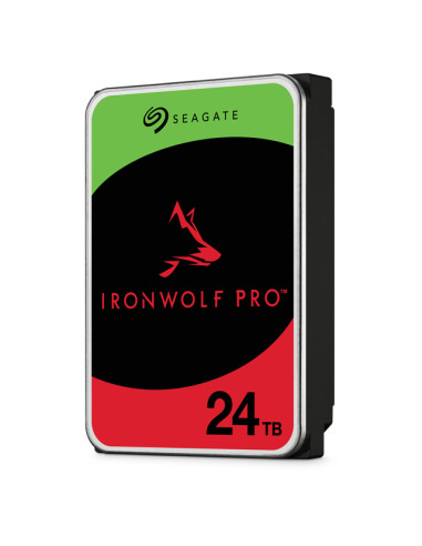 Seagate IronWolf Pro ST24000NT002 disco rigido interno 24 TB 7200 Giri/min 512 MB 3.5" Serial ATA III