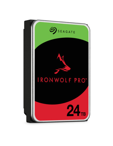 Seagate IronWolf Pro ST24000NT002 disco rigido interno 24 TB 7200 Giri/min 512 MB 3.5" Serial ATA III