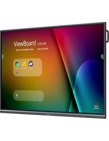 Viewsonic IFP6550-5F lavagna interattiva 165,1 cm (65") 3840 x 2160 Pixel Touch screen Nero HDMI