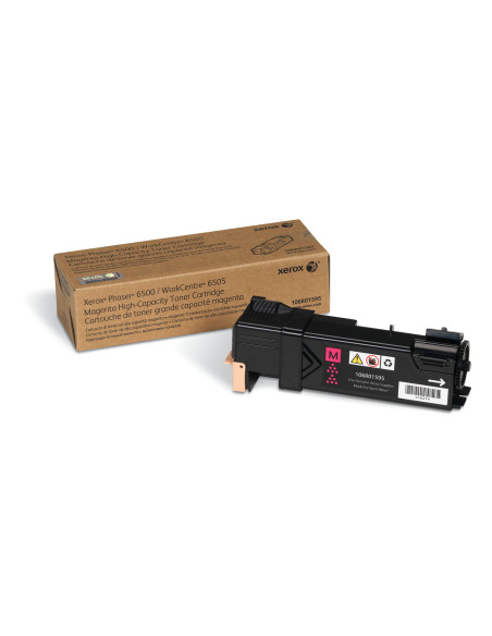 Xerox Cartuccia toner Magenta da 2.500 pagine per Phaser 6500 / WorkCentre 6505 (106R01595)