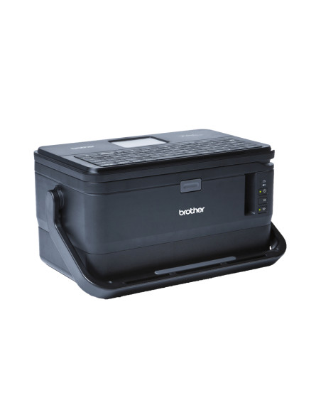 Brother PT-D800W stampante per etichette (CD) Trasferimento termico 360 x 360 DPI 60 mm/s Con cavo e senza cavo TZe Wi-Fi QWERTY