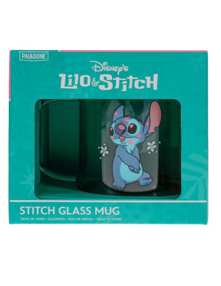 STITCH GLASS MUG