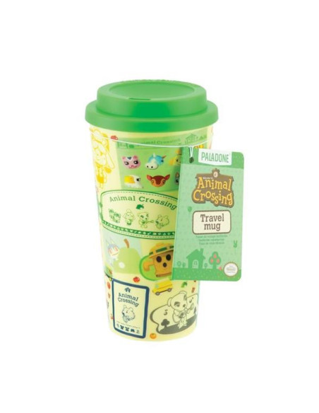 ANIMAL CROSSING PLASTIC TRAVEL MUG