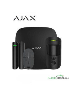 AJAX KIT DI BASE CON VIDEOCAMERA AVANZATO PLUS (STARTERKIT CAM PLUS) NERO