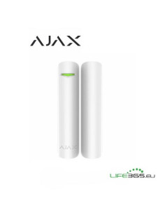 AJAX GLASSPROTECT RILEVATORE WIRELESS ROTTURA VETRO BIANCO