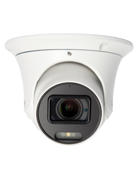 Vultech Security IP Camera ECO 8MP Dome Ottica Varifocale Motorizzata 2,7 -13,5 Mm Varifocale POE - IP67- H265+ Con Microfono E 