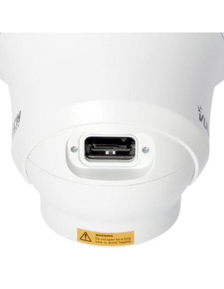 Vultech Security IP Camera ECO 8MP Dome Ottica Varifocale Motorizzata 2,7 -13,5 Mm Varifocale POE - IP67- H265+ Con Microfono E 