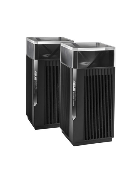 ASUS ZenWiFi Pro XT12(2-PK) Banda tripla (2.4 GHz/5 GHz/5 GHz) Wi-Fi 6 (802.11ax) Nero 4 Interno