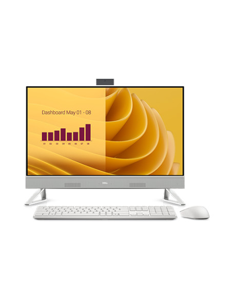 DELL EC27250 Intel Core 7 150U 68,6 cm (27") 1920 x 1080 Pixel PC All-in-one 16 GB DDR5-SDRAM 512 GB SSD Windows 11 Pro Wi-Fi 6 