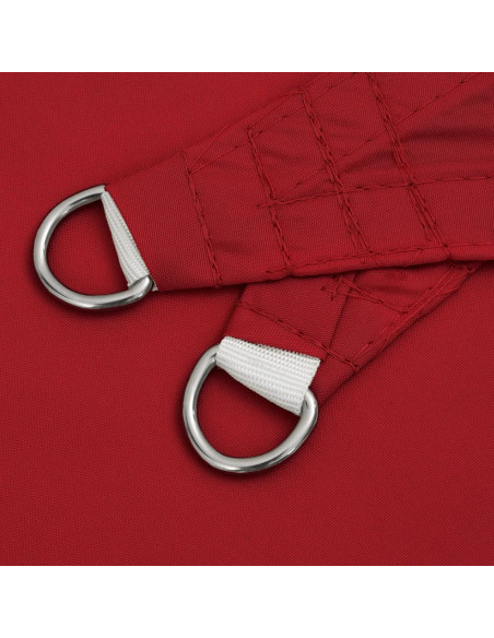 Parasole a Vela Oxford Rettangolare 3x4 m Rosso