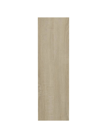 Scarpiera a Muro Rovere Sonoma 60x18x60 cm in Legno Multistrato