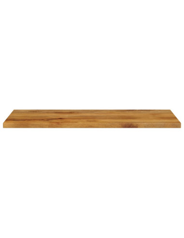 Piano per Tavolo 100x60x3,8cm Rettangolare Legno Massello Mango