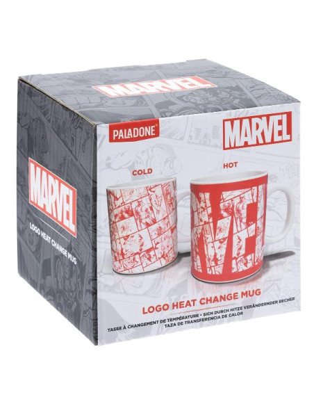 MARVEL LOGO HEAT CHANGE MUG