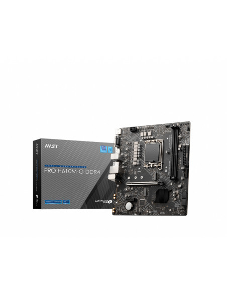 MSI PRO H610M-G DDR4 scheda madre Intel H610 LGA 1700 micro ATX