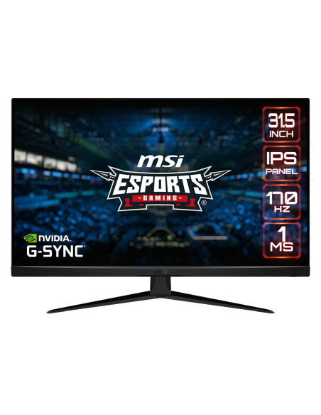 MSI G321Q Monitor PC 80 cm (31.5") 2560 x 1440 Pixel Wide Quad HD Nero