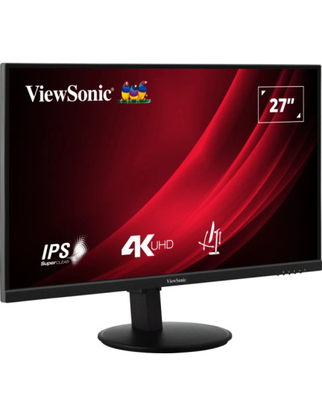 Viewsonic VG Series VG2708-4K LED display 68,6 cm (27") 3840 x 2160 Pixel 4K Ultra HD Nero