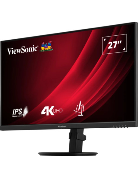 Viewsonic VG Series VG2708-4K LED display 68,6 cm (27") 3840 x 2160 Pixel 4K Ultra HD Nero