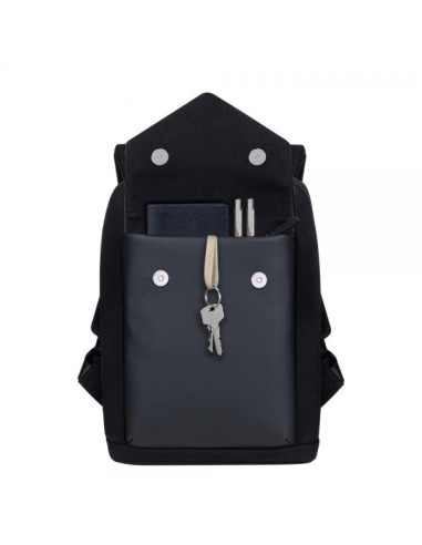 Rivacase 8521 borsa per notebook 33,8 cm (13.3") Zaino Nero