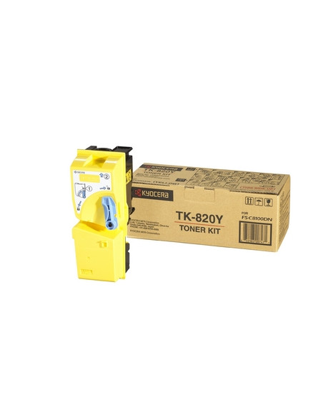KYOCERA TK-820Y cartuccia toner 1 pz Originale Giallo