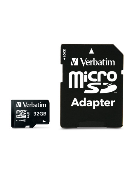 Verbatim Pro 32 GB MicroSDHC UHS Classe 10