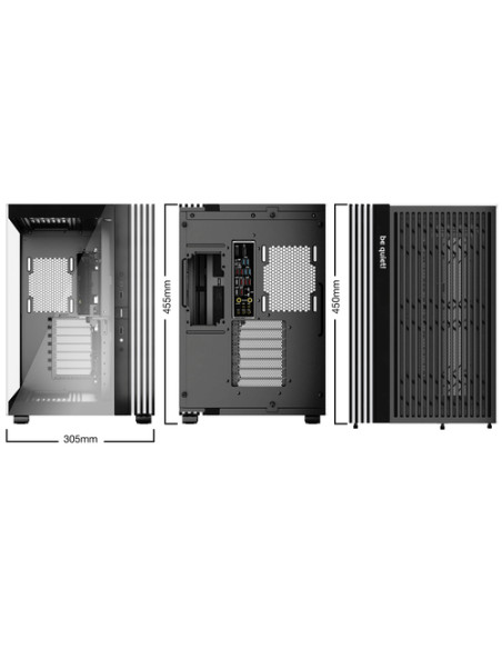 be quiet! LIGHT BASE 600 DX Black Midi Tower Nero