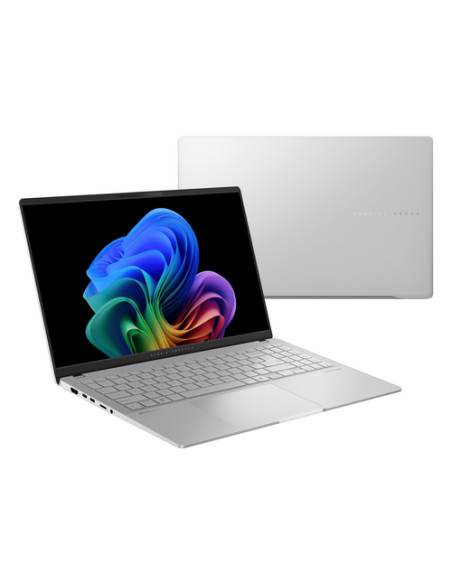 ASUS Vivobook S 15 OLED S5507QA-MA012W Qualcomm Snapdragon X1P-42-100 Computer portatile 39,6 cm (15.6") 3K 16 GB LPDDR5x-SDRAM 