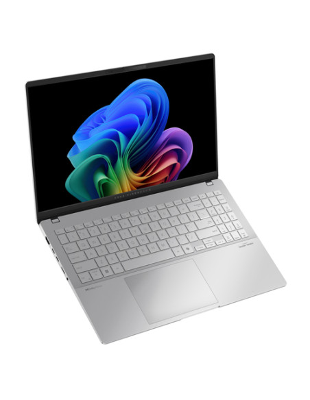 ASUS Vivobook S 15 OLED S5507QA-MA012W Qualcomm Snapdragon X1P-42-100 Computer portatile 39,6 cm (15.6") 3K 16 GB LPDDR5x-SDRAM 