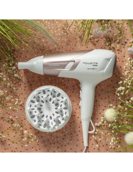Rowenta Studio Dry CV5830 asciuga capelli 2300 W Beige, Bianco