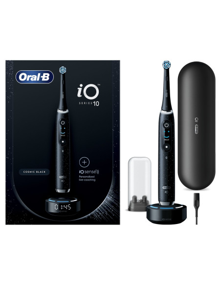 Oral-B iO SERIES 10 Adulto Spazzolino a vibrazione Nero