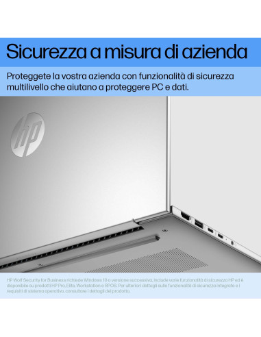 HP ProBook 460 G11 Intel Core Ultra 5 125U Computer portatile 40,6 cm (16") WUXGA 8 GB DDR5-SDRAM 256 GB SSD Wi-Fi 6E (802.11ax)