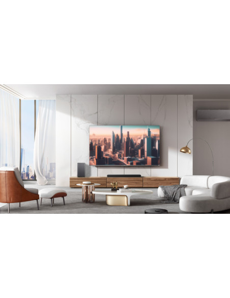 TCL S Soundbar S55H 2.1 canali, Dolby Atmos con Subwoofer integrato, supporto HDMI eARC, Bluetooth, 220W