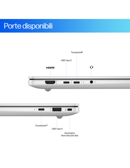 HP EliteBook G1a AMD Ryzen AI 9 HX 375 Computer portatile 35,6 cm (14") Touch screen 2.8K 32 GB LPDDR5x-SDRAM 1 TB SSD Wi-Fi 7 (