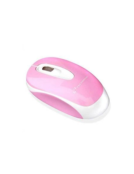 Techmade mouse ottico usb rosa