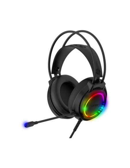 CUFFIA C/MICROFONO USB GAMING ACER GH1600 LED