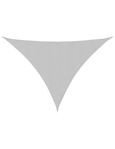 Vela Parasole Grigio Chiaro 7x5x5 m 100% Poliestere Oxford 2