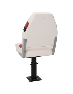 Set Sedile da Barca Pieghevole 2pz con Schienale Alto 2