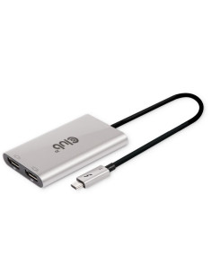 CLUB3D CSV-1586 hub di interfaccia Thunderbolt 3 40000 Mbit/s Argento