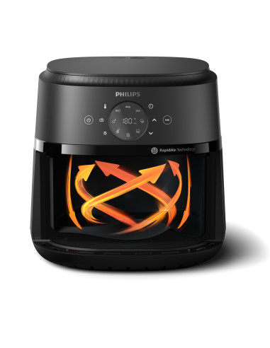 Philips Serie 2000 NA231/00 Airfryer 6.2 L, Friggitrice ad aria 13 in 1, App ricettario