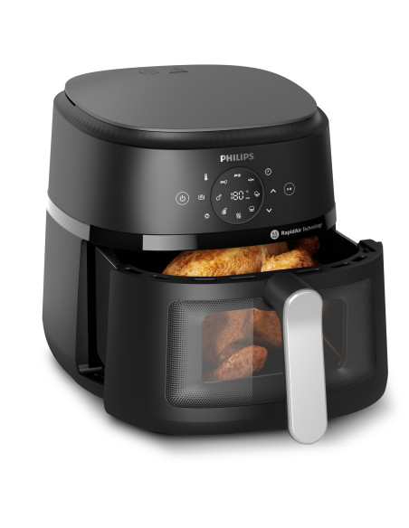 Philips Serie 2000 NA231/00 Airfryer 6.2 L, Friggitrice ad aria 13 in 1, App ricettario