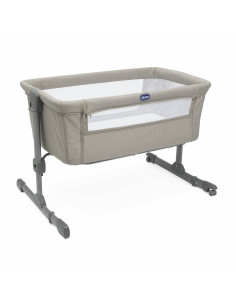 Chicco Next2Me Essential Culla Plastica Beige, Grigio