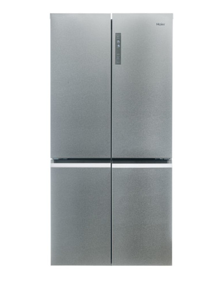 Haier Cube 90 Serie 5 HCR5919ENMM frigorifero 4 porte Libera installazione 643 L E Platino, Acciaio inox